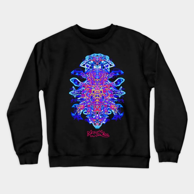 Psychedelic fantasy Crewneck Sweatshirt by MetaRagz